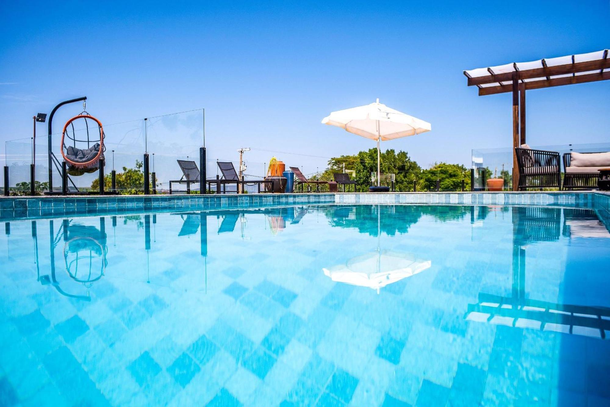 Pousada Com Piscina, Jacuzzi E Com Vista Em Capitolio - Casa Decore Exterior foto