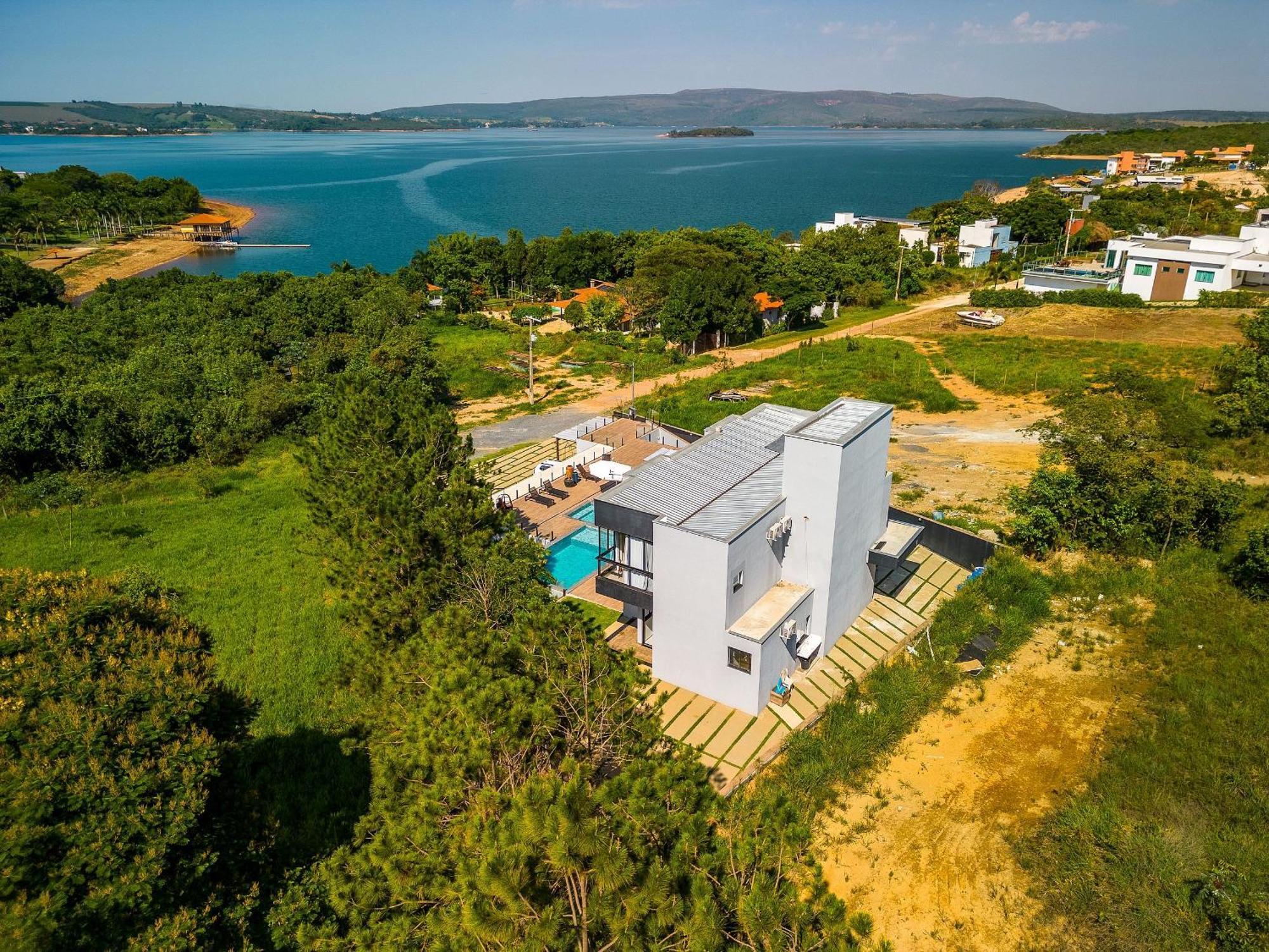 Pousada Com Piscina, Jacuzzi E Com Vista Em Capitolio - Casa Decore Exterior foto